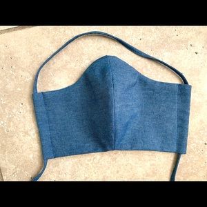 Denim face mask for bundle